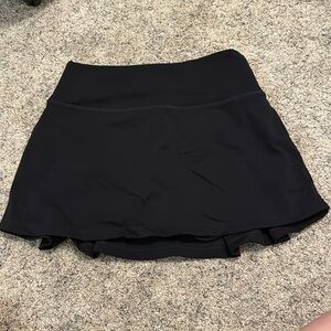 Athletic skort, black